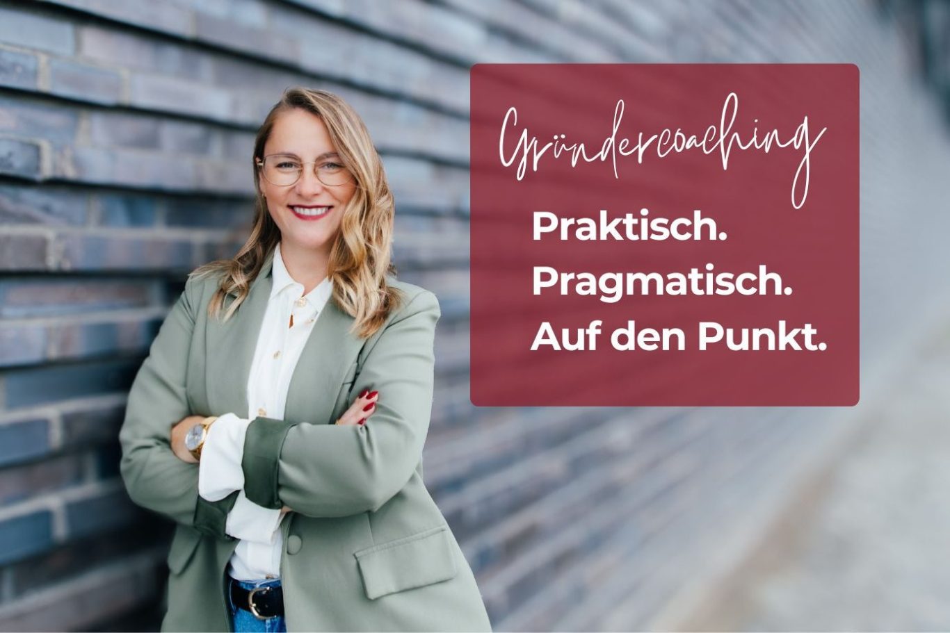 Mit Monika Bruss ist dein Gründercoaching: Praktisch, Pragmatisch, auf den Punkt. 